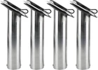 4 Pack Marine Boat Fishing Rod Holder Stainless Steel 30 Degree Flush Mount New. Price: $41.99.