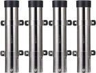 Amarine Made 4 Pcs Stainless Steel Side Mount Boat Fishing Rod Holder W/ Bracket New. Price: $47.99.