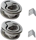 2PCS 2" Slam Latch Flush Pull Hatch Boat Rv Trailer Deck Cabinet 1/4" Door New. Price: $30.99.