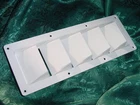 Boat Vent Louver Marine Seacraft Silverton Ray White 13-1/4 X 4-3/4 New!!. Price: $17.95.