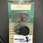 Taco Metals Boat Rub Rail End Cap F90-0002BKN Black Nylon (set Of 2) New. Price: $14.25.