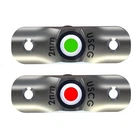 Taco Marine Rub Rail Mounted Led Navigation Light Set 2-1/2" F38-6800D New. Price: $225.99.