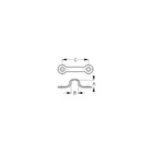 081101-1 Sea-dog Pad Eye 1/2" Stainless, 4/CD New. Price: $10.42.