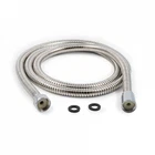 Camco 43716 Chrome Reinforced Marine 60" Shower Head Hose With 1/2" Connectors New. Price: $26.39.