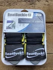Boatbuckle Kwik-lok Pro Series Transom Tie-downs, 2.0" X 6 New. Price: $39.95.