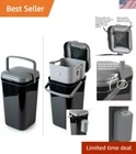 Outdoor Pet Waste Disposal, Innovative Dog Poop Trash Can With Locking Handle... New. Price: $73.20.