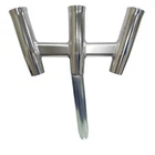 Tigress Gs Trident Rod Holder - Bent Butt Polished Aluminum New. Price: $274.99.