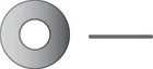 Seachoice 01687; 3/4 Flat Washer 1-7/8 Od X.109 316 Stainless Steel 25/ Bag... New. Price: $97.01.