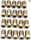 3/8-24 20PC/SET Inline Tube Nuts Finish Inverted Flare Fitting 3/16 Brake New. Price: $28.99.