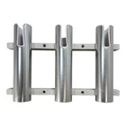 Marine JIF82FR, Aluminum 3 Pole Fishing Rod Holder Assembly Used. Price: $99.99.