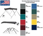 7.6OZ Boat Bimini Top Bow Chaparral 2430 Vortex Vr W/ Swpf 2014-2017 New. Price: $577.28.