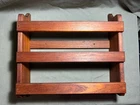 Seateak Magazine Rack Wood Used. Price: $65.00.