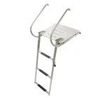 3-STEP Stainless Steel Telescoping Marine Boat Ladder W/ Platform & Handrails New. Price: $103.97.