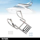 New 4 Step Stainless Steel Telescoping Boat Ladder With Pedal & Hand Railing 1. Price: $69.49.