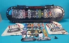 Tech Case & 34 Decks Birdhouse Toy Machine Baker World Ind. Blind Tony Hawk Used. Price: $68.00.