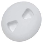 5-5/8" O.d. 3-7/8" I.d. White Low Profile Twist-out Deck Plate Textured Lid New. Price: $13.11.