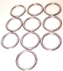 191522 Sea-dog Line Ten-pack (10) Stainless Steel Rings 2-1/4" Diameter 132-3609 New. Price: $29.99.