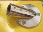 Round Base Rail Fitting Seachoice 37751 30 Degree 316 Stainless 7/8" Bow New. Price: $24.65.