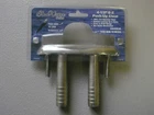 Whitecap Water 1/2 Inch E-z Push-up Stainless Cleat 6804CBLUE New. Price: $39.99.