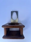 Vintage Edson Marine Teak Single Drink Holder Bracket Clamp-on Sailboat 5-330-2 Used. Price: $70.00.