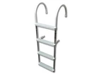 Marine Boat Aluminum White Polyethylene Swim Boarding Steps Ladder Hook 46X15 New. Price: $112.96.