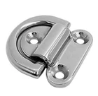 Four Marine Grade Stainless Steel Folding Pad Eyes 11/32" New. Price: $69.99.