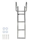 4STEP Boat Folding Telescoping Ladder Stainless Steel For Pontoon Yacht W/ Pedal New. Price: $72.15.