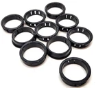 10 Heyco 1-1/2" SB-1.500-21 #2240 Snap Bushing Black Nylon Wire Cable Protector New. Price: $18.99.