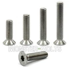 M10 Stainless Steel Flat Head Socket Cap Screws A2, Metric Din 7991 1.50 Coarse New. Price: $18.84.