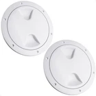 5" Boat Hatch, 2-PACK Marine Access Round Inspection Deck Plate New. Price: $34.60.