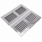 2X Marine Boat Vent Stainless Steel 9" Louvered Air Grill Cover New. Price: $13.95.