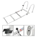 1PC Dual-handle Stainless Steel Heavy-duty 3-STEP Boarding Ladder New. Price: $98.53.