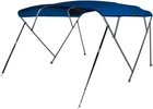 Msc 3 Bow 4 Bimini Top Boat Cover With Rear Support Pole And Boot Blue New. Price: $189.00.