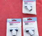 3 Piece Lot D.i.y. Marine Chrome Zamak Rail Fittings 7/8" Od Tubing 60 & 90 Deg Used. Price: $50.00.