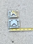 Perko 776-1, Flush Lifting Handle Chrome Plt Bronze, 3IN X 1/4IN Set (2) Used. Price: $46.96.