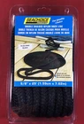 Dock Line Double Braided Nylon 5/8" X 25' Black Rope Seachoice 40441 New. Price: $29.99.
