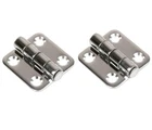 Sea Dog 201580-1 304 Stainless Steel 1-3/8" X 1-1/2" Rounded-edge Butt Hinge (2) New. Price: $19.95.