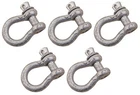 Sea Dog 147806-1 Hot Dipped Galvanized 1/4" Screw Pin Rigging Anchor Shackle (5) New. Price: $19.95.