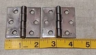 Perko Marine Chrome Brass Butt Hinges One Replacements Repair Maintenance New. Price: $10.00.