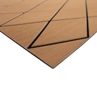 Seadek 40" X 80" 6MM Two Color Diamond Sheet - Mocha/black New. Price: $300.61.