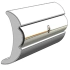 Taco Rigid Vinyl Flex-core Rub Rail 2" 7/8" Frosty White 60' V21-9906... New. Price: $284.36.