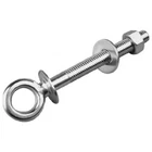 Sea-dog Eye Bolt With Shoulder, 2-3/16"L X 1/2" Dia. New. Price: $37.22.