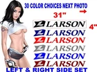 Larson Boats Decals 30 Color Choice Need Something Different Msg New. Price: $36.00.