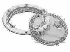Seachoice Twist Lock Deck Plate #39291, White With Clear Insert New. Price: $59.03.