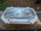 Beckson Newport Marine Porthole Window About 13" X 6" With Screen & Latches. Price: $182.90.