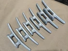 Set Of 6, Dock Edge Cleat Cast Iron Galvanized 14" DE2814F, Ships Next Day New. Price: $129.00.
