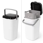 Portable Cat Litter Disposal; Innovative Dog Poop Trash Can With Locking Handle, New. Price: $102.99.