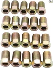 3/8-24 20PC/SET Inline Tube Nuts Finish Inverted Flare Fitting 3/16 Brake New. Price: $28.99.