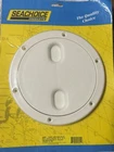 New Deck Plate Twist Lock Seachoice White 39351 8" Od 6" Id Boat Marine. Price: $19.99.