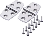 Marine Grade 316 Stainless Steel Heavy Duty Door Hinges 3"X1.5", Pack Of 2 New. Price: $21.99.